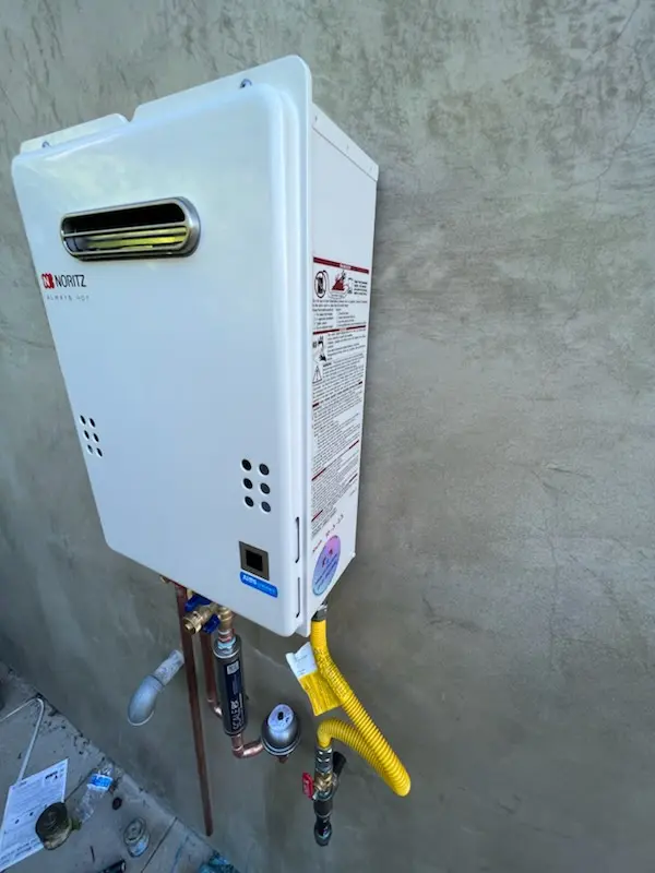 Tankless water heater installation for Scott Corners homes